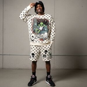 Polka Dot Sweatpants & Joggers